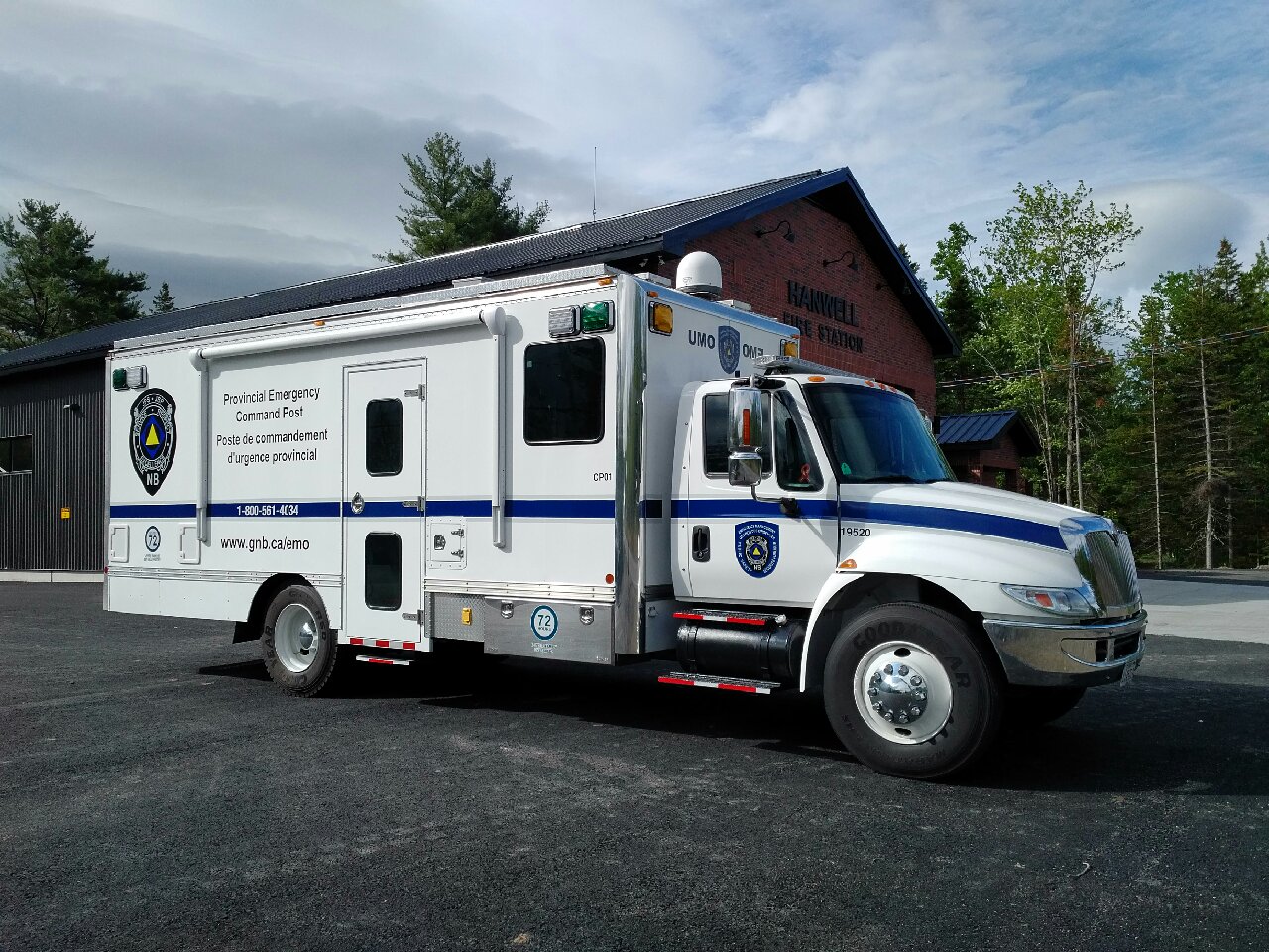 New EMO mobile command post